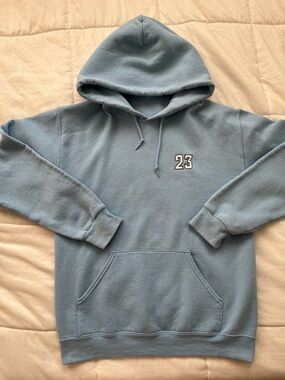 Boathouse Light Blue Hooded Sweatshirt with '23' Patch